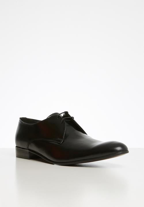 Watson - Leo leather shoe - black