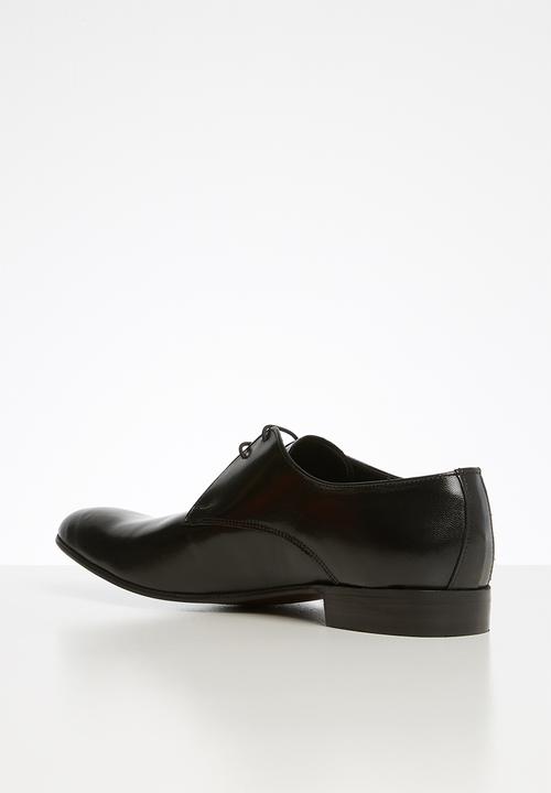 Watson - Leo leather shoe - black