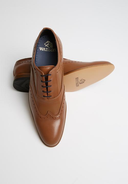 Watson - Leonard leather brogue - tan