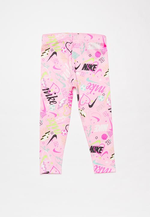 Nike - NIke scribble print legging - pink