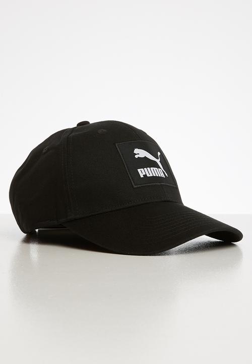 PUMA - Archive logo label cap - black