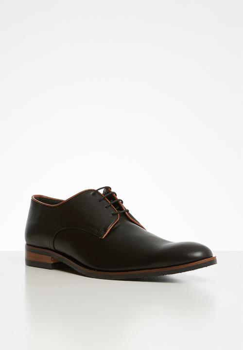 Watson - Adam two tone derby - black
