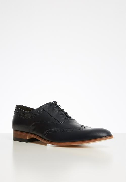 Watson - Leonard leather brogue -  dark navy