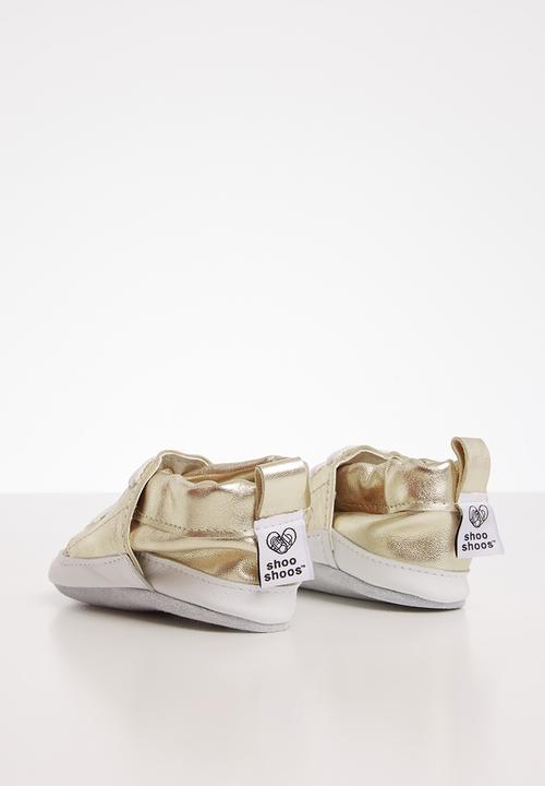 shooshoos - Soulshine sneaker - gold & white