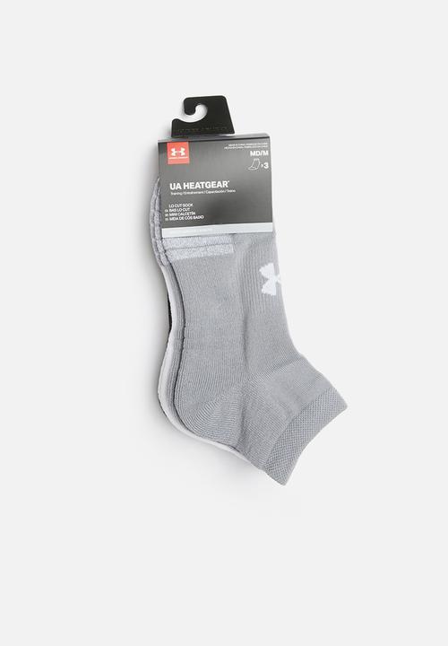 Under Armour - Heatgear lowcut 3 pack socks - multi