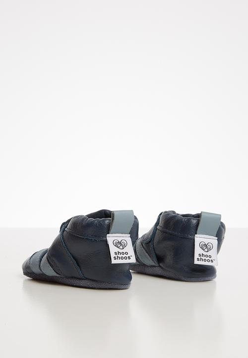 shooshoos - Leather Benson - navy