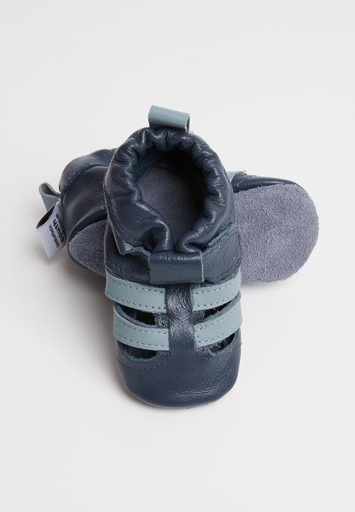shooshoos - Leather Benson - navy