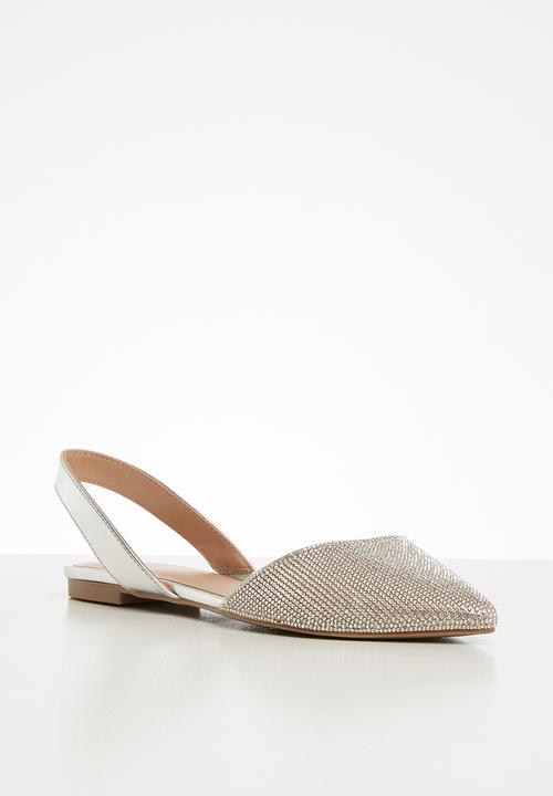 Call It Spring - Glitz ballerina - silver