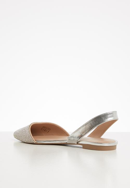 Call It Spring - Glitz ballerina - silver