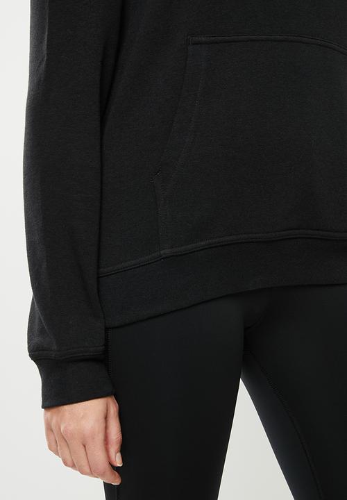 Nike - Nike funnel neck hoodie - black
