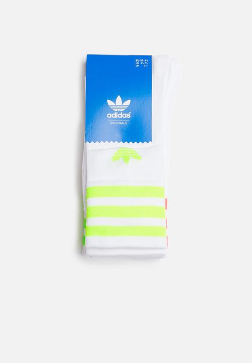 adidas Originals - Solid crew 3 pack socks - multi