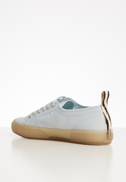 SUPERGA - 2750 ponytape animal print tag - blue zebra