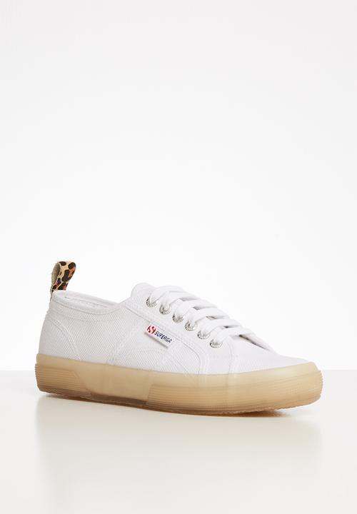 SUPERGA - 2750 ponytape animal print tag - white cheetah