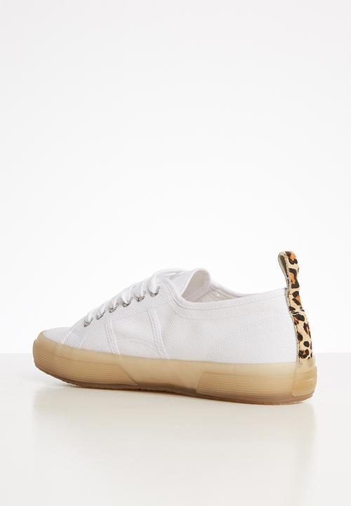 SUPERGA - 2750 ponytape animal print tag - white cheetah