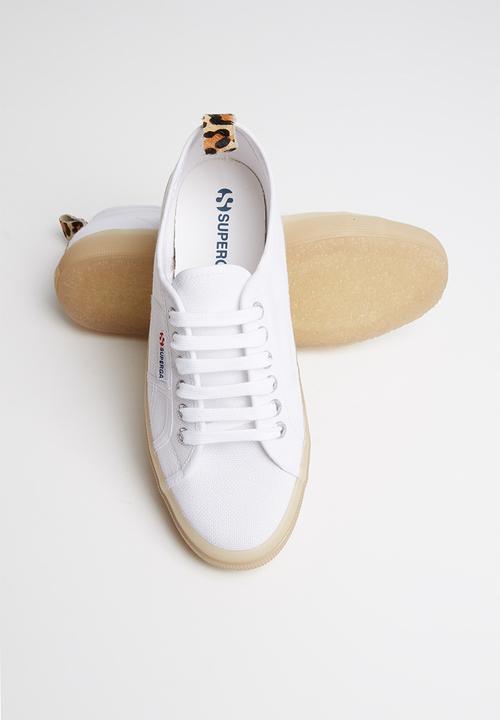 SUPERGA - 2750 ponytape animal print tag - white cheetah
