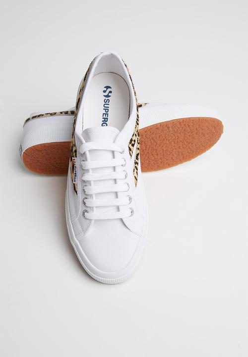 SUPERGA - 2750 ponytape animal swallow tail - white cheetah