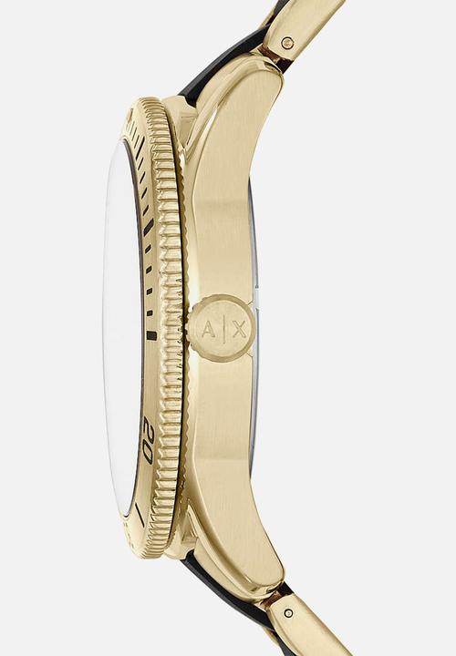 Armani Exchange - Enzo - black & gold