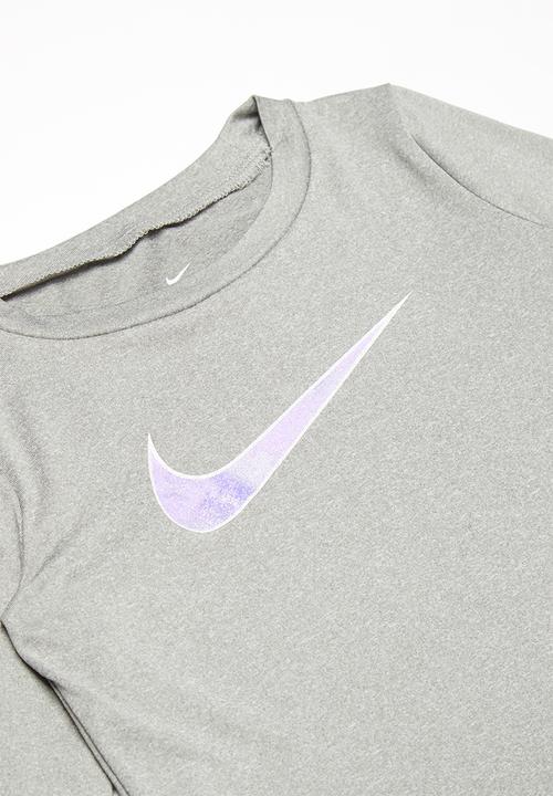 Nike - Nkg peplum tunic legging set - purple agate