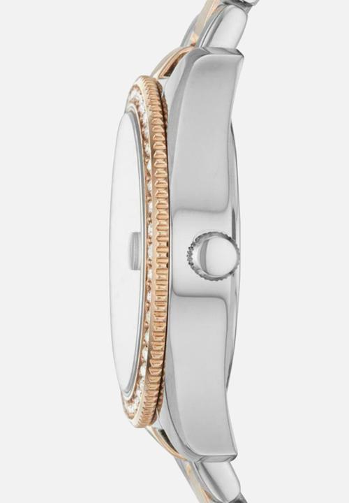 Fossil - Scarlette - silver & rose gold