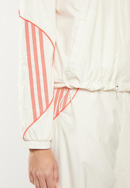 adidas Originals - Fakten track top - white & orange