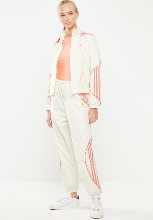 adidas Originals - Fakten track top - white & orange