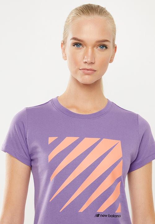 New Balance  - Optiks tee - violet