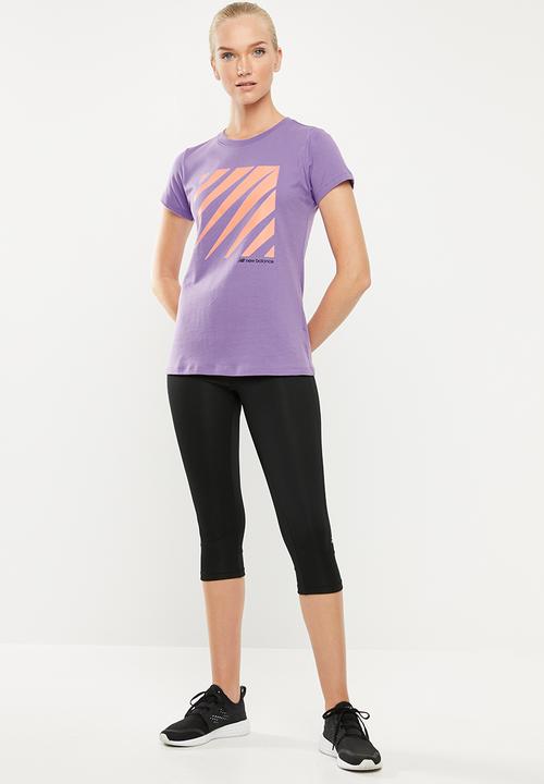 New Balance  - Optiks tee - violet