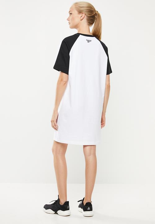 Reebok - Classics tee dress - black & white
