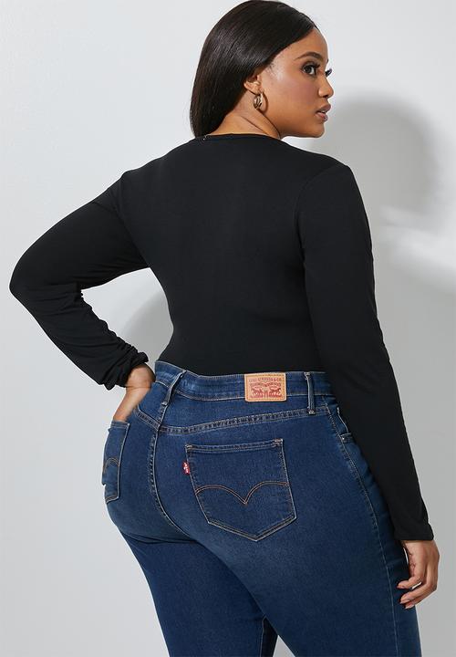 Superbalist - 2 Pack high neck bodysuit - black/grey melange
