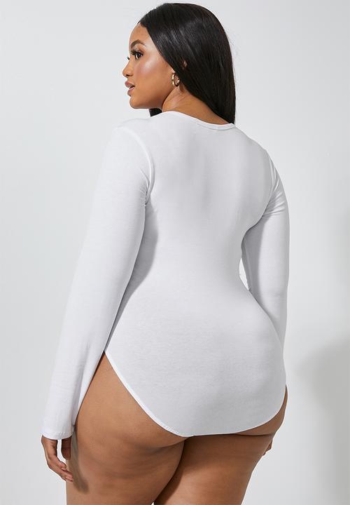 Superbalist - 2 Pack high neck bodysuit - black/grey melange