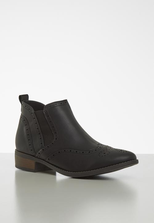 Jada - Decorative Chelsea boot -  black