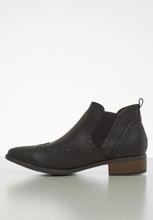 Jada - Decorative Chelsea boot -  black