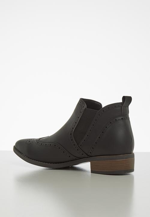 Jada - Decorative Chelsea boot -  black