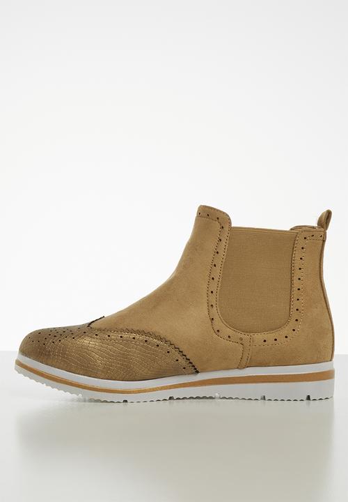 Jada - Flatform ankle boot - neutral