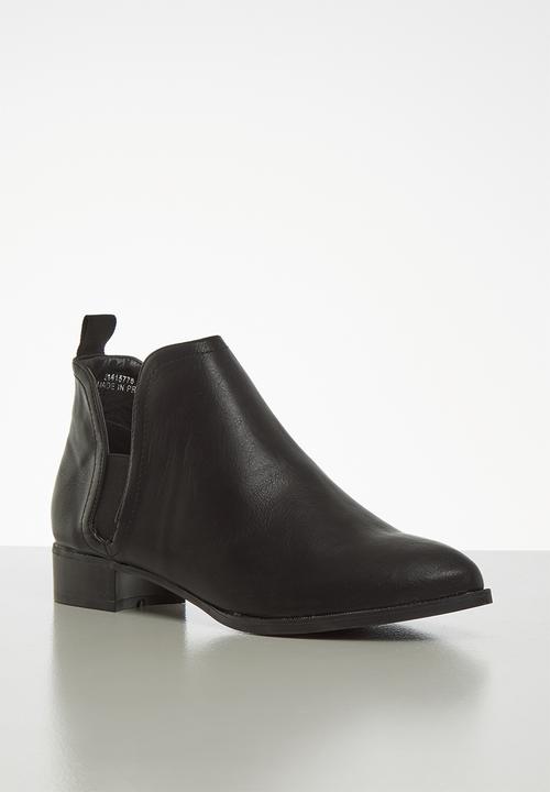 Jada - Brush ankle boot - black