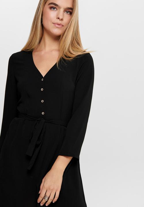 Jacqueline de Yong - Neeve midi dress - black