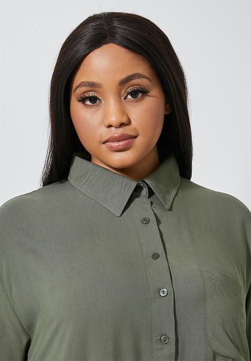 Superbalist - Maxi shirt dress - khaki 
