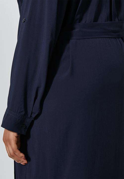 Superbalist - Maxi shirt dress - navy