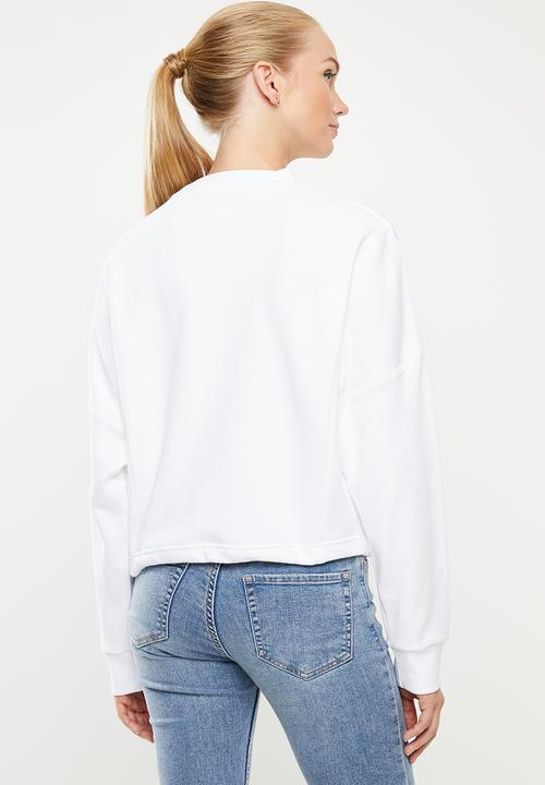 Reebok - Classics crop crew - white