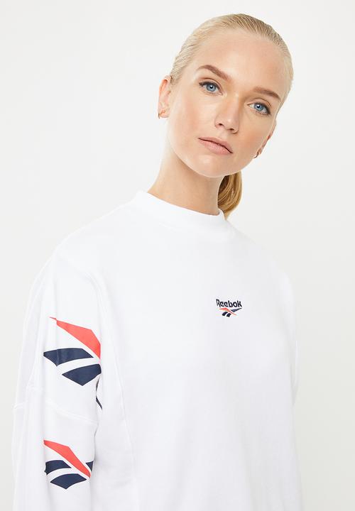 Reebok - Classics crop crew - white