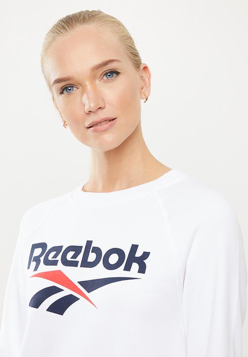 Reebok - Classics big vector crew - white