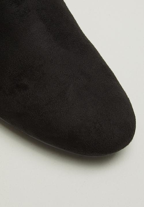 ALDO - Eowaodia suede boot - black