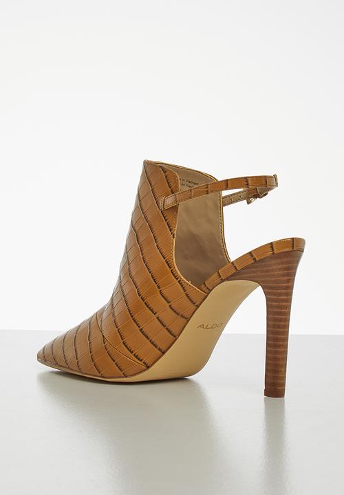 ALDO - Firleigh leather heel - brown