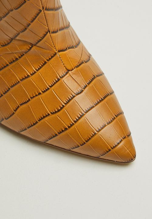 ALDO - Firleigh leather heel - brown