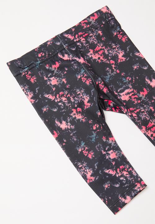 Nike - Nkg peplum tunic and leggings set - black & pink 