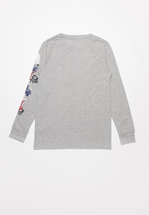 Converse - Converse sneaker sleeve longsleeve - grey