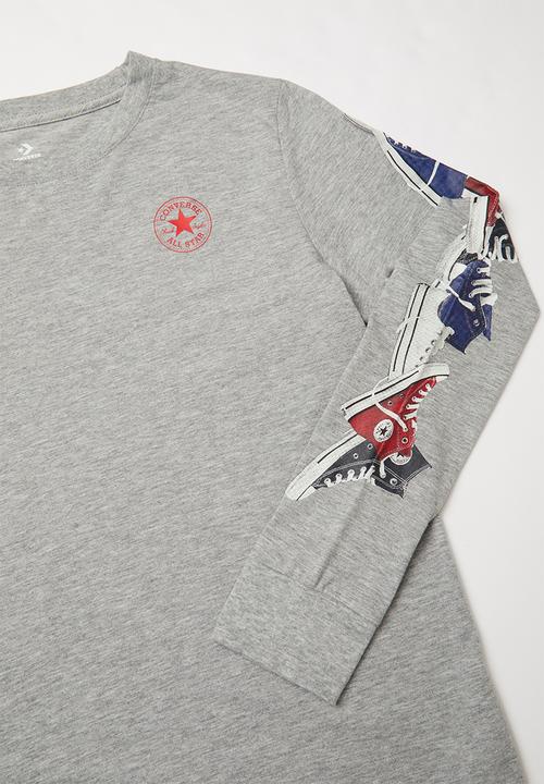 Converse - Converse sneaker sleeve longsleeve - grey