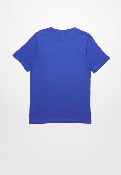 Converse - Converse stack wordmark graph tee - blue