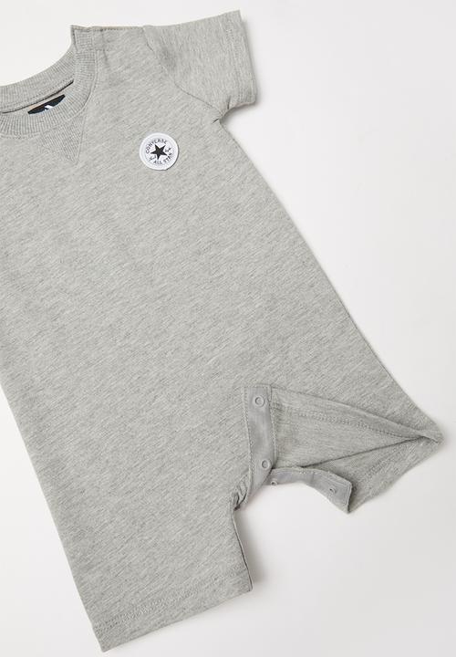 Converse - Converse lil chuck romper/sock set - grey