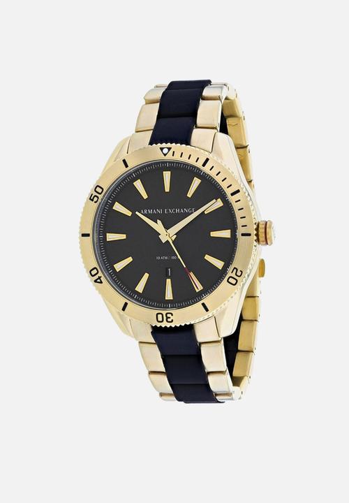 Armani Exchange - Enzo - black & gold